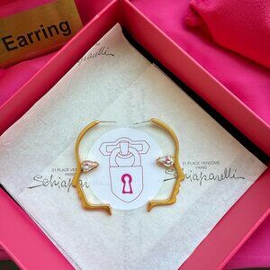 Schiaparelli Iconic Surrealist Face Earrings
